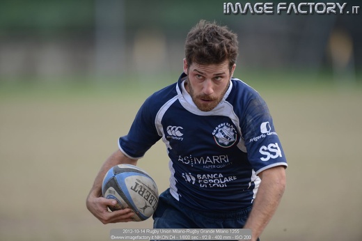 2012-10-14 Rugby Union Milano-Rugby Grande Milano 1255